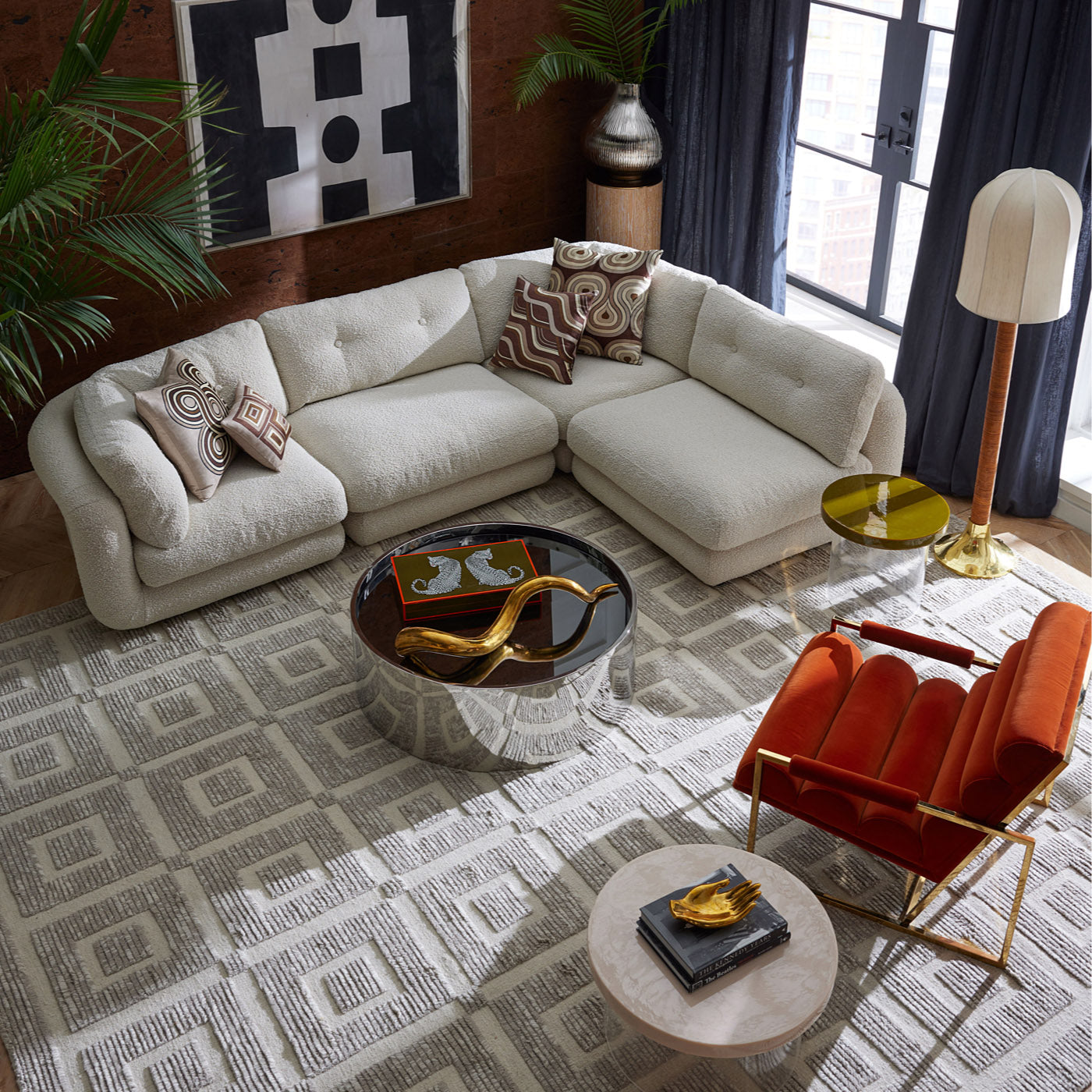 riviera lighting collection - styled view 1