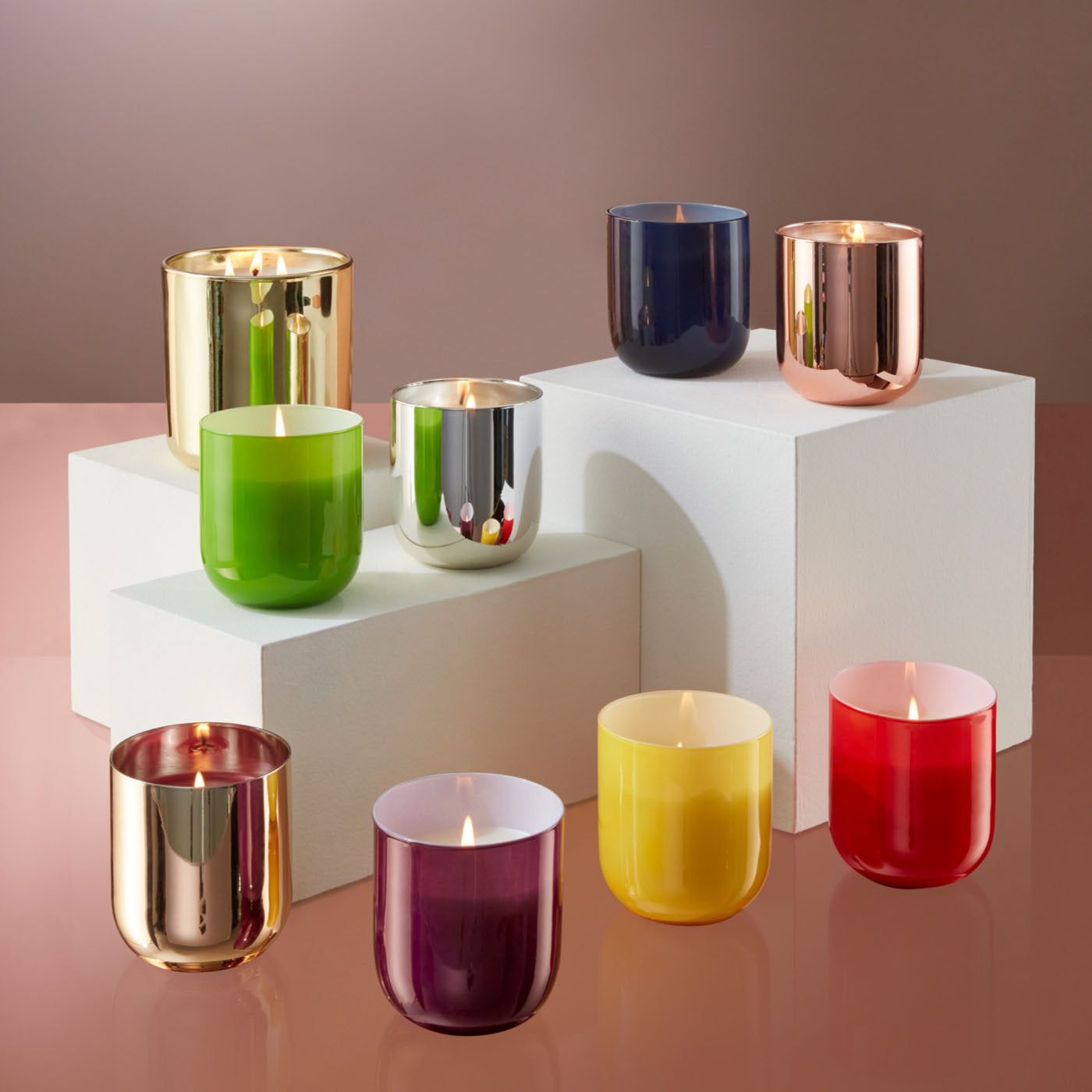 holiday pop candle with box