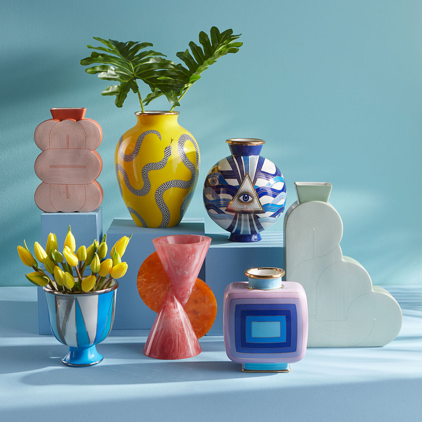 Eden Urn Vase - styled view 3