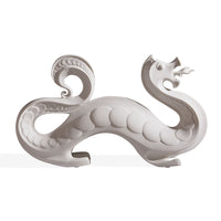 Porcelain Dragon with Sunset Armless Sofa