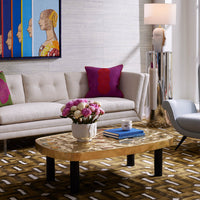 Reform Pebble Cocktail Table - dining room view