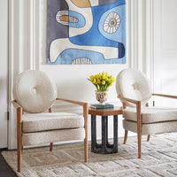 jonathan adler hand woven rug collection - styled view 6