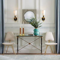 Brass Hand Sconce