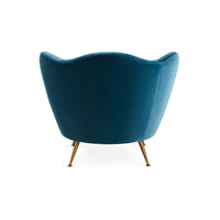 Ripple Arm Chair - angle back view