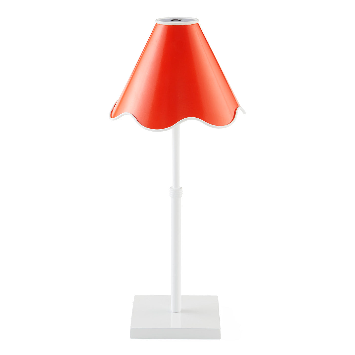 Olive Ripple Rechargable Lamp Styled