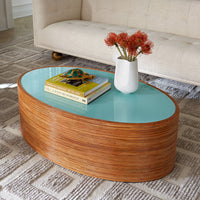 turtle box brass malachite open - angle view