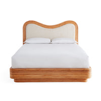 Riviera Wave Bed Queen - front view