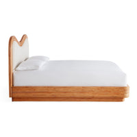 Riviera Wave Bed Queen - side view