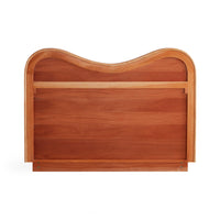 Riviera Wave Bed Queen - back view