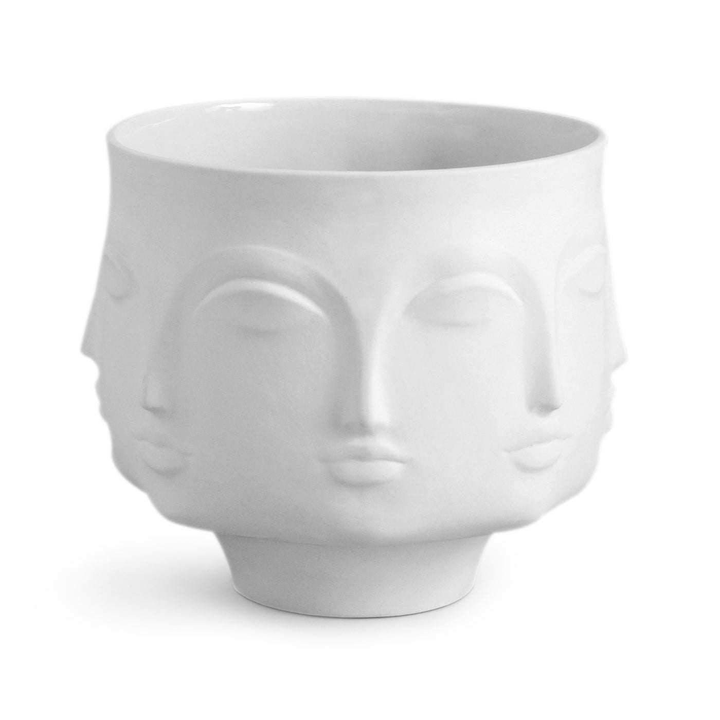 dora maar bowl porcelain white - front view