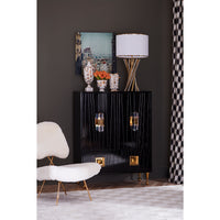 paris rooftops from getty images crawford cabinet maxime lounge chair - styled view
