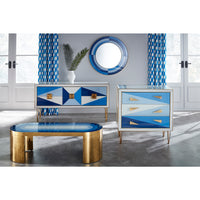 harlequin multi blue collection - styled view