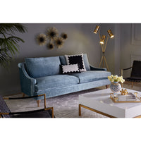 caracas task tripod floor lamp kensington sofa peking cocktail table - styled view