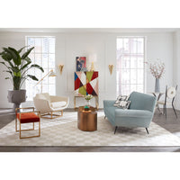 beaumont bench varese persimmon marcello apartment sofa beaumont lounge chair torino bar - styled view