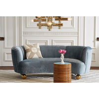 i-scream vase alphaville accent table parker sofa - styled view