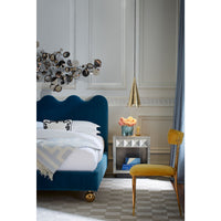rider dining chair rialto smoke jacques pedestals vignette - styled view