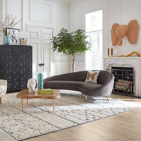 muse butterfly throw pillow ether curved sofa trocadero clover cocktail table - styled view