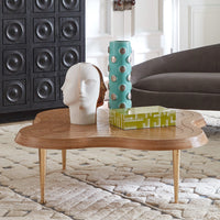 atlas split vase maritime cylinder vase large vapor lacquer box trocadero clover cocktail table - styled view
