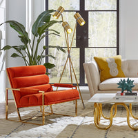 channeled goldfinger chair scalinatella rectangular cocktail table sebastian apartment sofa - styled view