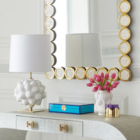 small balloon vase georgia orb table lamp rings mirror siam waterfall console desk - styled view