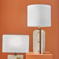 topanga column table lamp - styled view