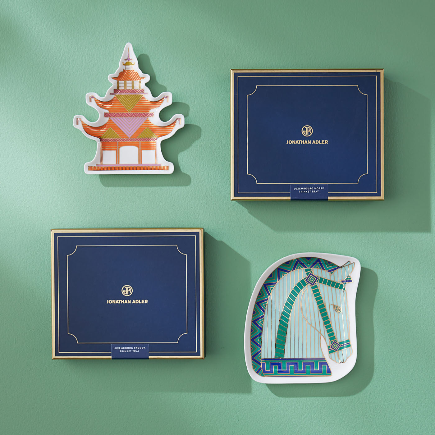 Luxembourg Pagoda Trinket Tray