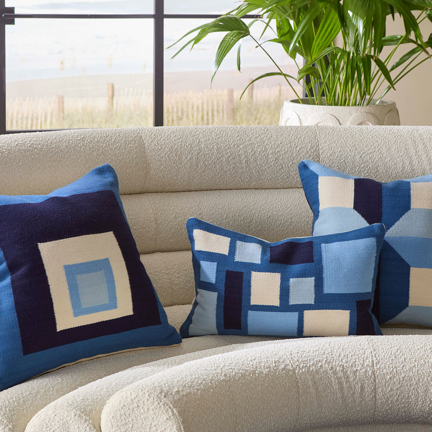 Pop Sorrento Pillow - styled view