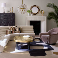 Reform Pebble Cocktail Table with Futura collection