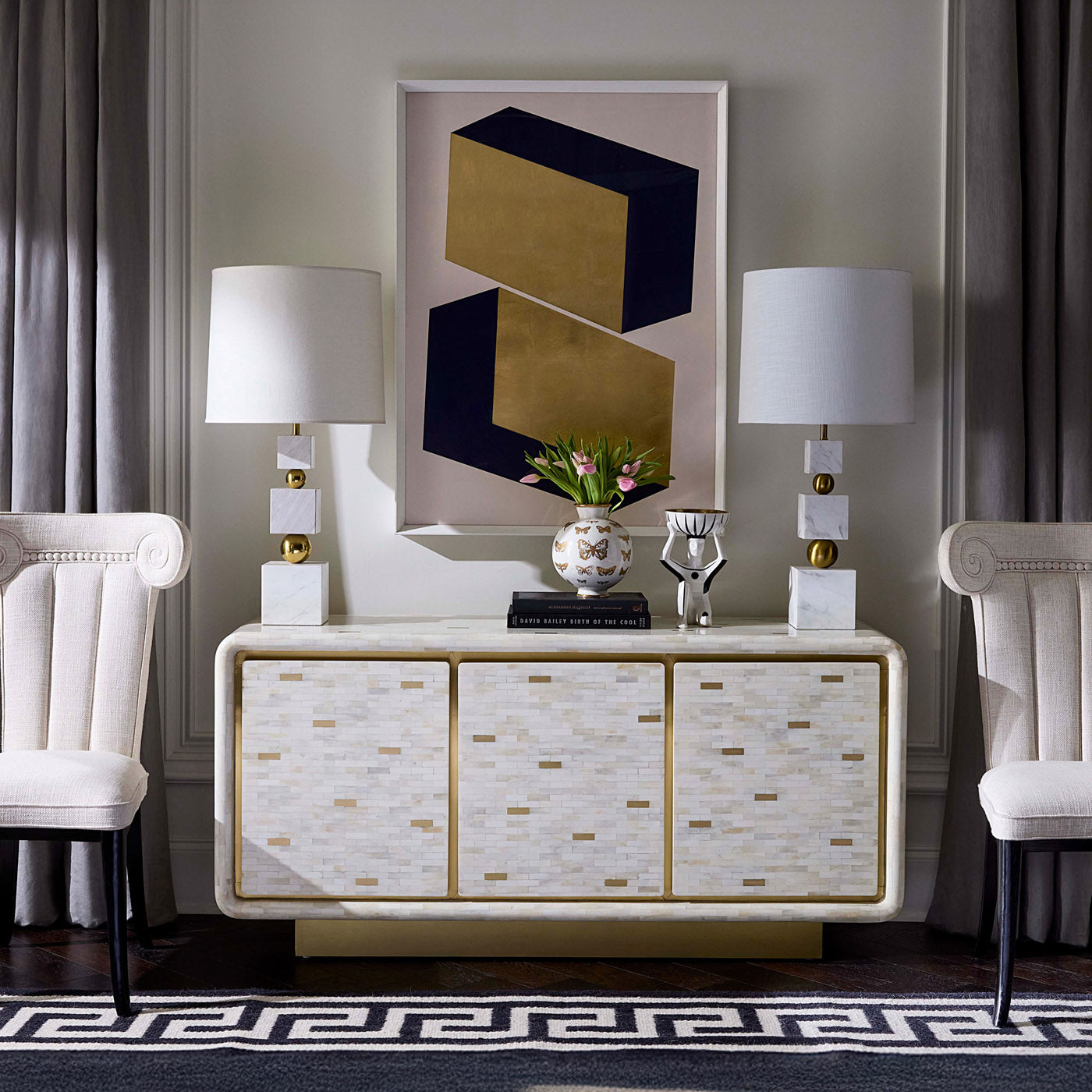 Casablanca Credenza - styled view