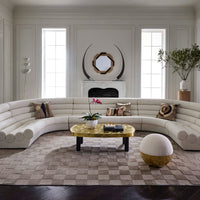 Futura Five-Piece Sectional with Alphaville Tuffet