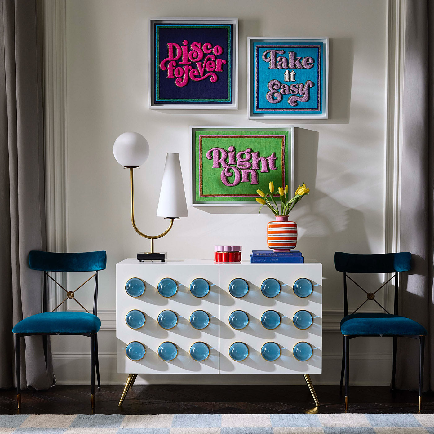Take It Easy Beaded Art - styled view