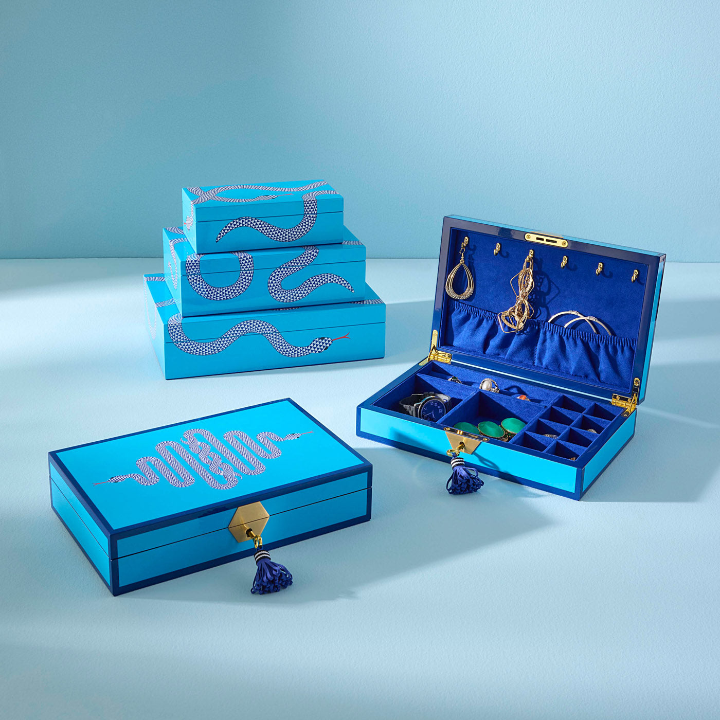 Jonathan Adler ジュエリーボックス Eden Lacquer Jewelry Box – Jonathan Adler