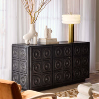 Alphaville Table Lamp with Antwerp Credenza