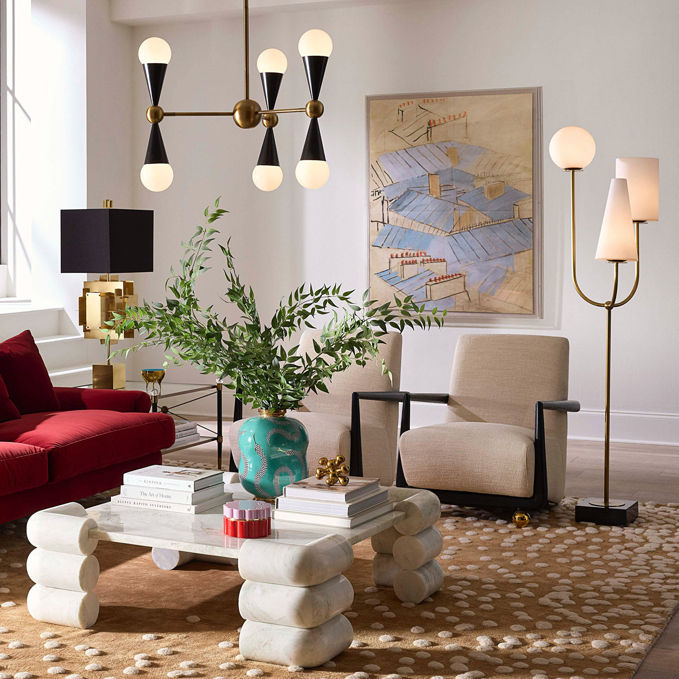 Paule Marrot with Greenwich Sofa
