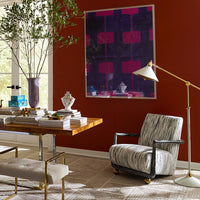 st. germain club chair with bond dining table