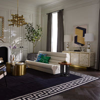 Futura Slipper Sofa - styled view