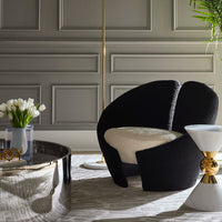 Marais Lounge Chair with lounge chairs - styled view