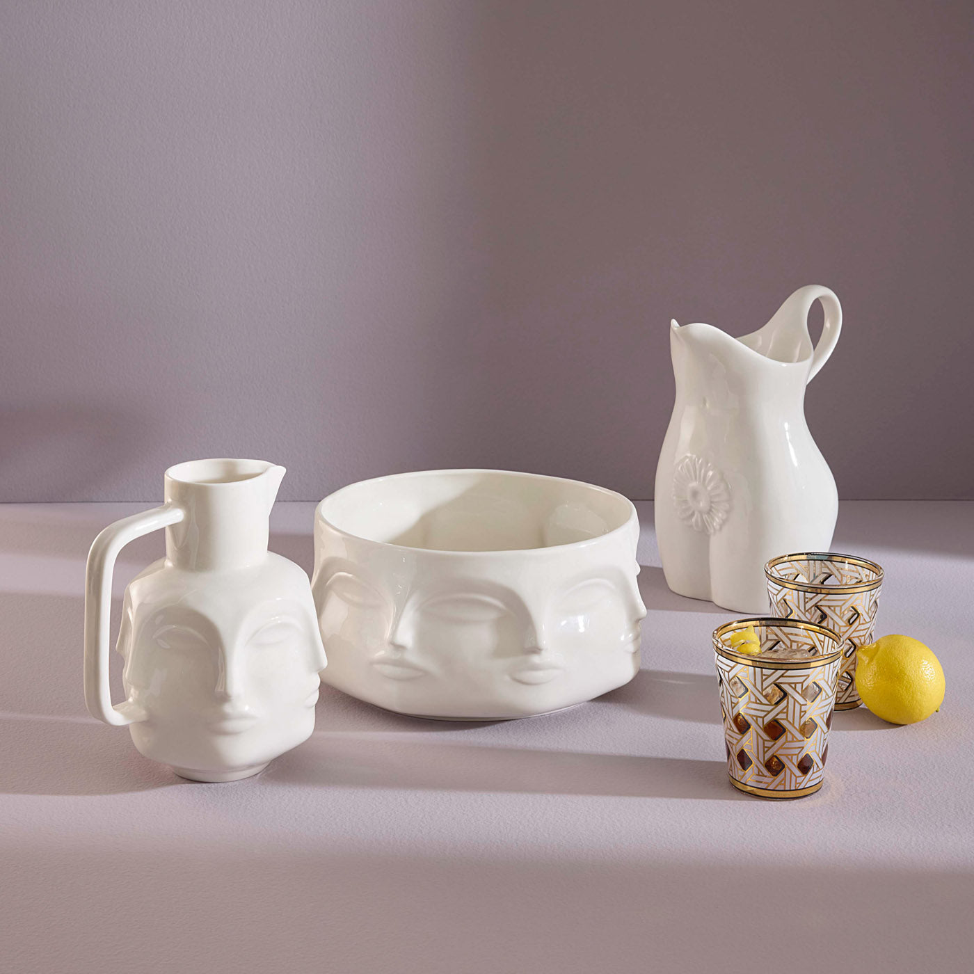 Dora Maar Salad Bowl - styled view