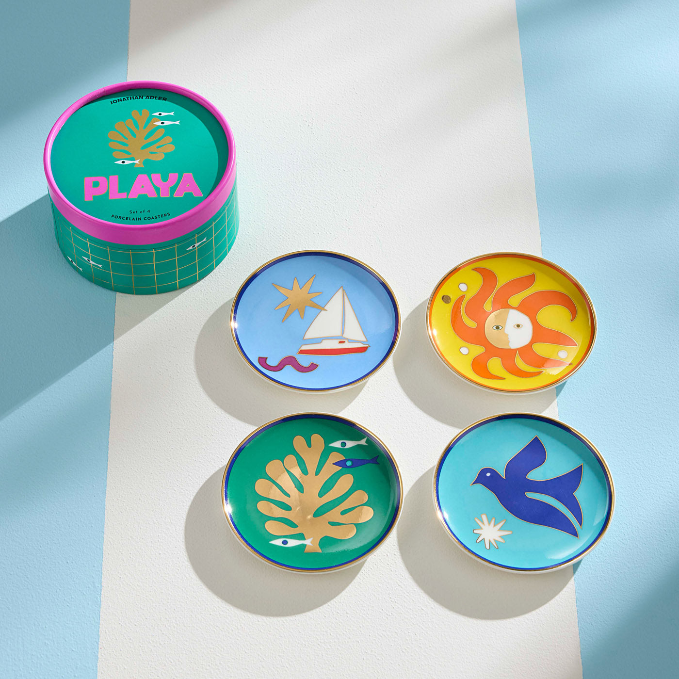 Jonathan Adler Playa Coasters - Thumbnail 2