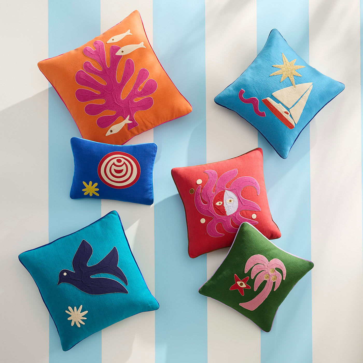 Playa Palm Tree Pillow - collection view