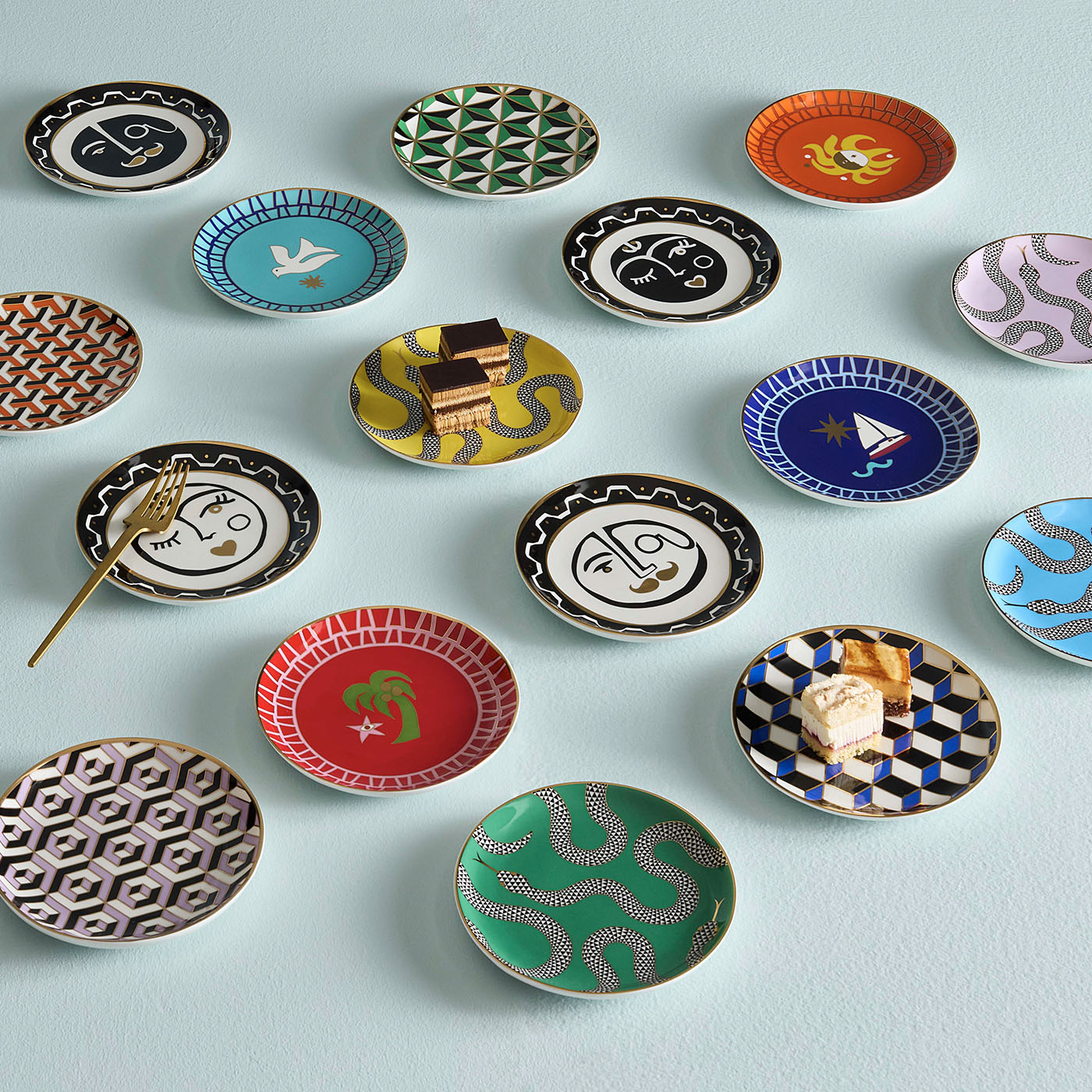 レア皿ASSASSIN YOUNG LIFE - Playa's Night Playa Small Plate Set – Jonathan Adler