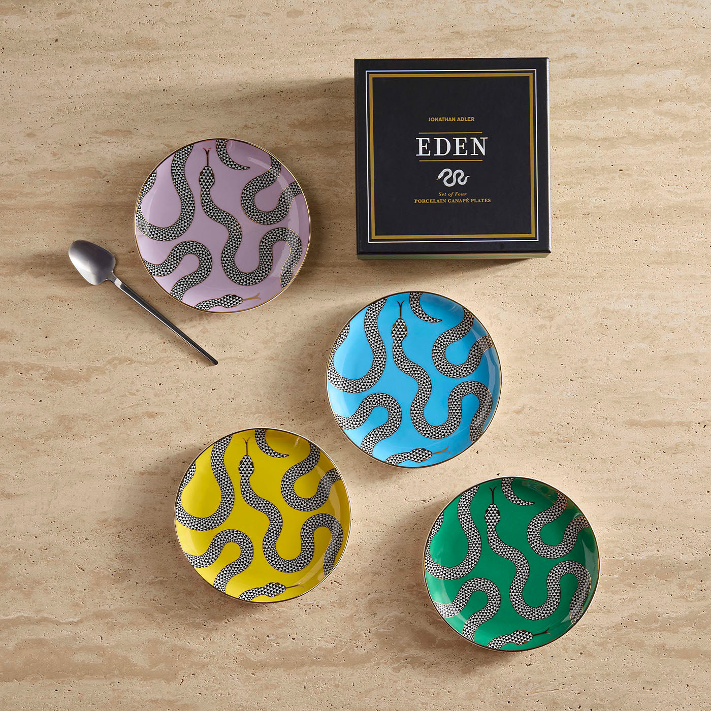 Eden Small Plate Set – Jonathan Adler