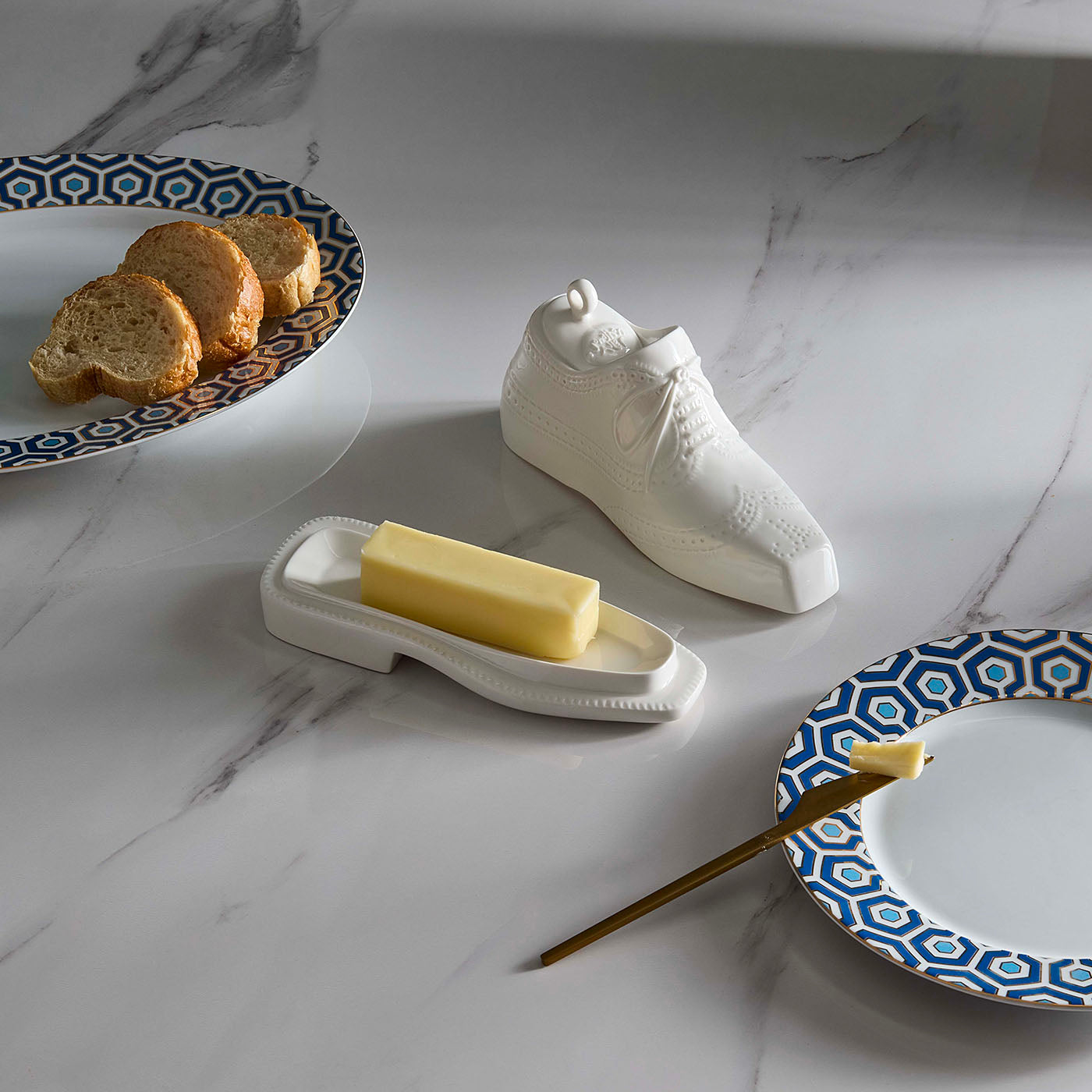 Jonathan Adler Shoe Butter Dish - Thumbnail 3