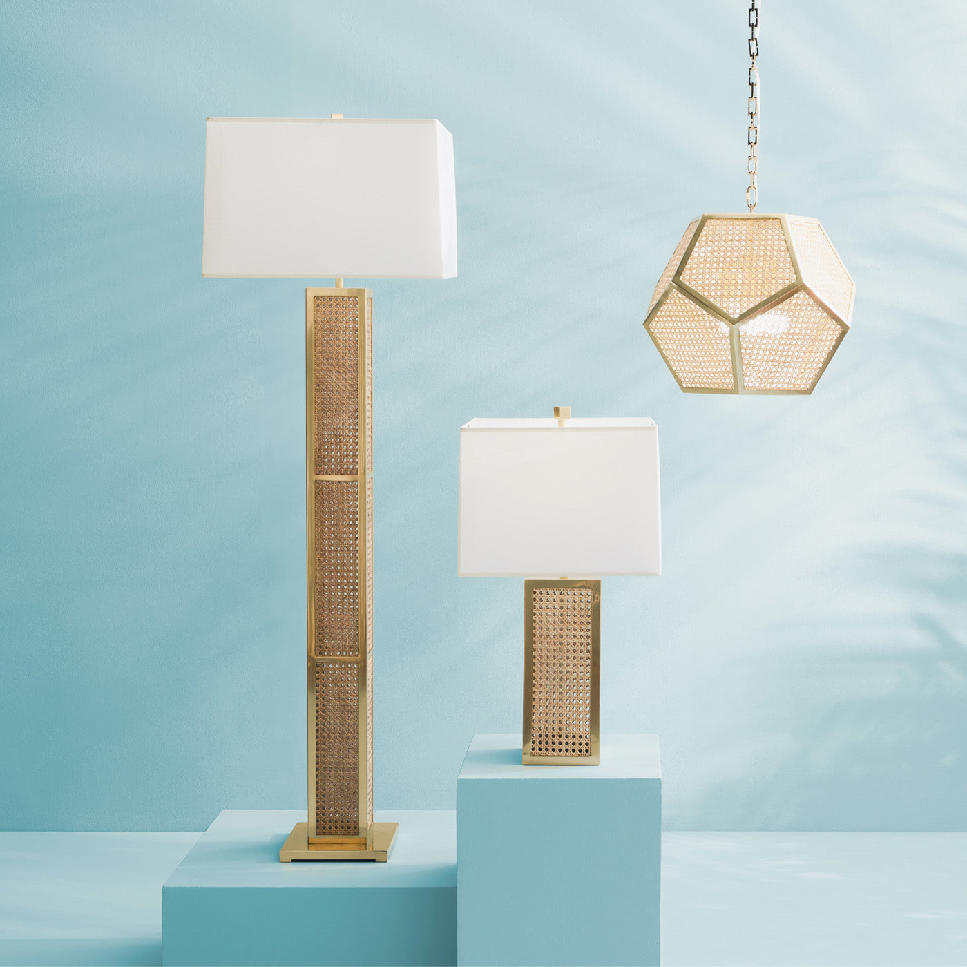 bellport lighting collection - styled view