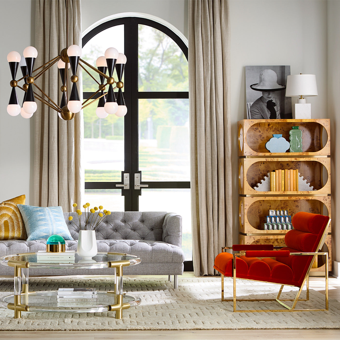 arcade lacquer collection with brigitte sofa