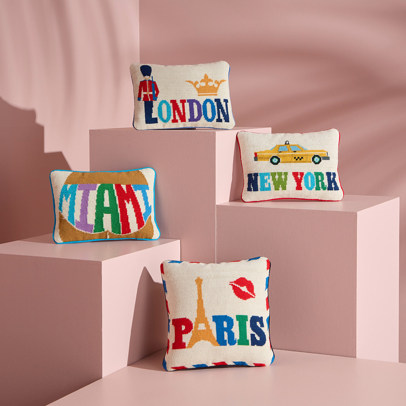 Jet Set Miami Pillow