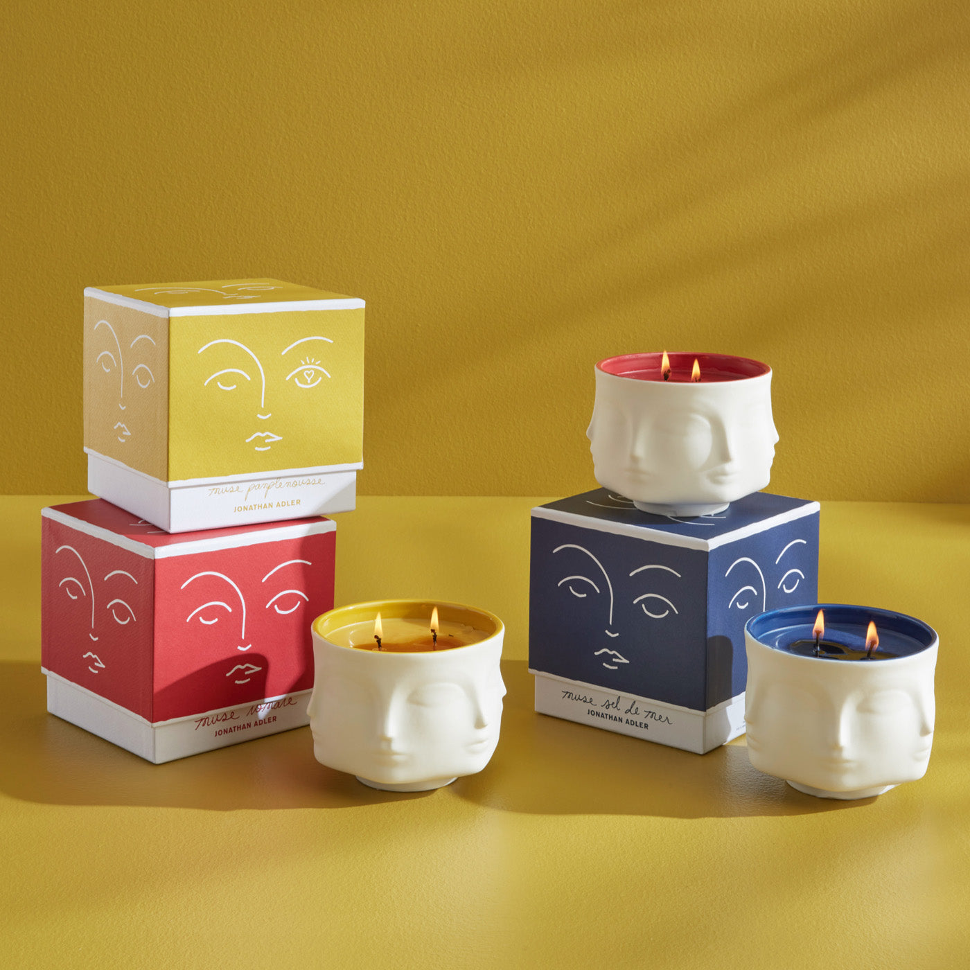 muse couleur candles - styled view