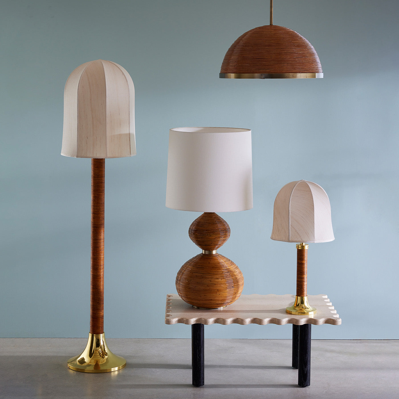 riviera lighting collection - styled view 2