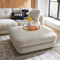 pompidou modular four piece with ottoman - angle view