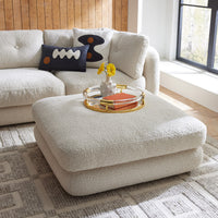 Pompidou 160” Modular Six-Piece Sectional with Ottoman